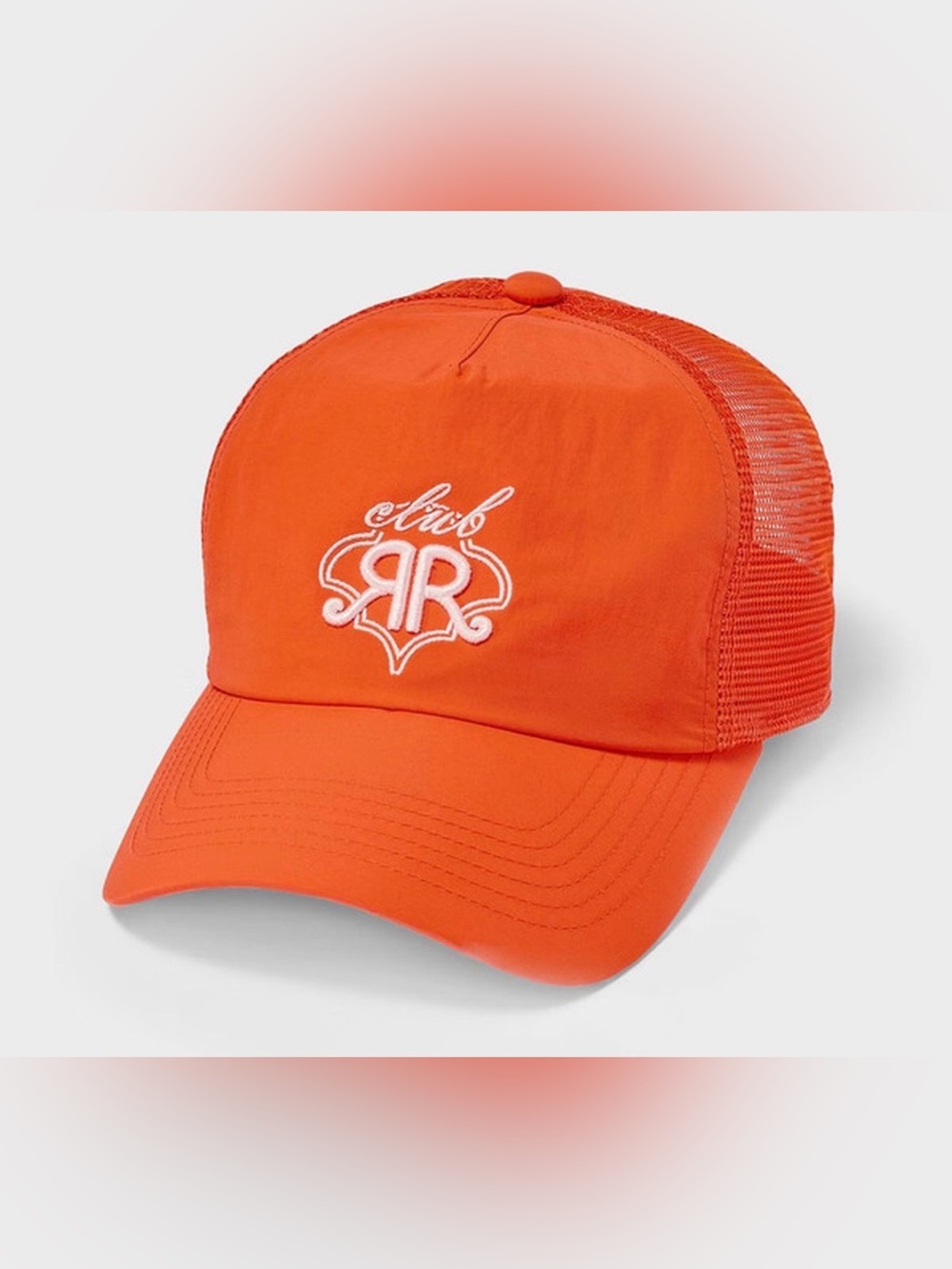 Roller rabbit target collab Orange Mesh Back Trucker Hat